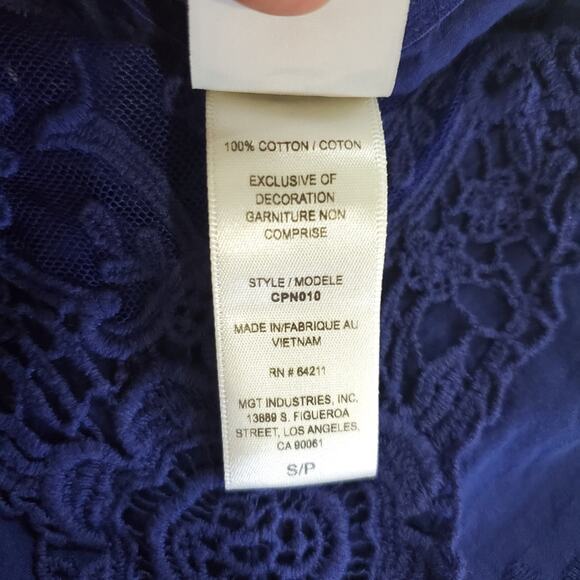 In Bloom by Jonquil | Lace Embroidered Mini Dress - Picture 7 of 7